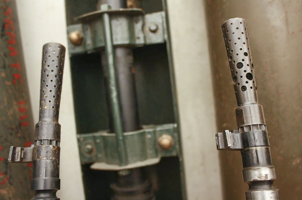 Ligne Maginot - Fusil-mitrailleur 24/29 - Caches-flammes spécifiques au FM 24/29 D