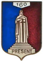 Ligne Maginot - Insigne du 160e RAP - 