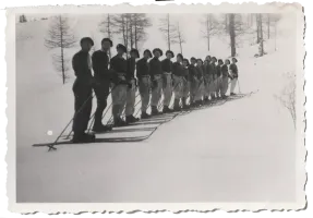 Ligne Maginot - 73° Bataillon Alpin de Forteresse (73° BAF) - Entrainement dans les années 1936 1937 dans le secteur de Jausiers