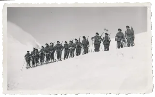 Ligne Maginot - 73° Bataillon Alpin de Forteresse (73° BAF) - Entrainement dans les années 1936 1937 dans le secteur de Jausiers