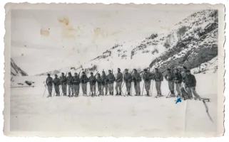 Ligne Maginot - 73° Bataillon Alpin de Forteresse (73° BAF) - Entrainement dans les années 1936 1937 dans le secteur de Jausiers