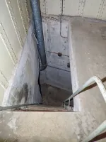 Ligne Maginot - FOUR a CHAUX - FAC - (Ouvrage d'artillerie) - Entrée munitions
Escalier d'accès à chambre de tir du canon anti-char