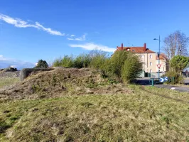 Ligne Maginot - ALGOLSHEIM - ABBATUCCI - (Blockhaus pour arme infanterie) - Le remblais de protection contre la façade est