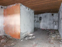 Ligne Maginot - ALGOLSHEIM - ABBATUCCI - (Blockhaus pour arme infanterie) - Vue vers le créneau de flanquement nord-est