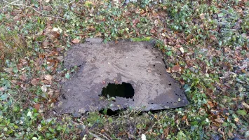 Ligne Maginot - 54L - (Chambre de coupure) - La trappe