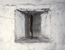 Ligne Maginot - MAIN DU PRINCE 2 - (Blockhaus pour arme infanterie) - Blockhaus mitrailleuse de droite
Niche à lampe