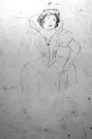 Ligne Maginot - D3 - (Chambre de coupure) - Blanche Neige : dessin mural