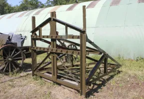 Ligne Maginot - Barrière de COINTET - L'élément de barrière de COINTET restauré, visible au musée du FERMONT.