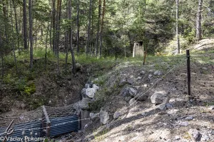 Ligne Maginot - LA PIGNEE - (Abri) - Entrée droite