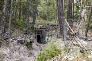 Ligne Maginot - LA PIGNEE - (Abri) - Entrée droite