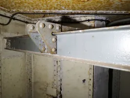 Ligne Maginot - FOUR A CHAUX - FAC - (Ouvrage d'artillerie) - Entrée munitions
Griffe stop course du canon anti char