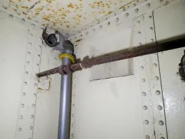 Ligne Maginot - FOUR A CHAUX - FAC - (Ouvrage d'artillerie) - Entrée munitions
Entrée du câble d'antenne