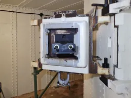 Ligne Maginot - FOUR A CHAUX - FAC - (Ouvrage d'artillerie) - Entrée des hommes
Le jumelage en retrait 