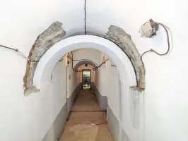 Ligne Maginot - FOUR A CHAUX - FAC - (Ouvrage d'artillerie) - Galerie vers la cuisine
Essai de reconstruction de la voute post destruction allemande