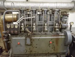 Ligne Maginot - FOUR A CHAUX - FAC - (Ouvrage d'artillerie) - Les groupes générateurs