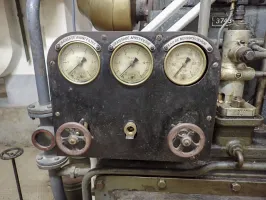 Ligne Maginot - FOUR A CHAUX - FAC - (Ouvrage d'artillerie) - Manomètres de contrôle