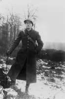 Ligne Maginot - BOUSSE - A24 - (Ouvrage d'infanterie) - A proximité de l'ouvrage , décembre 1939
Lt Uhlmann