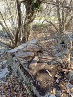 Ligne Maginot - VALABRES ANNEXE (OU SUD) (VA) - (Blockhaus pour arme infanterie) - Latrine en contrebas de la route 