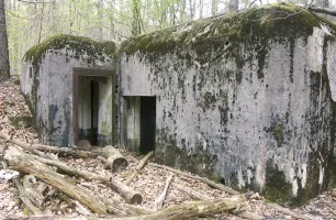 Ligne Maginot - L'entrée et le passage pour le canon - L'entrée et le passage pour le canon