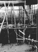 Ligne Maginot - BREMMELBACH NORD et SUD - Chantier de construction de l'ouvrage de Bremmelbach
Entreprise Dietsch
Les fouilles