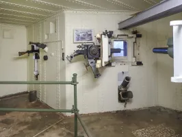 Ligne Maginot - FOUR A CHAUX - FAC - (Ouvrage d'artillerie) - Entrée des hommes
La chambre de tir 