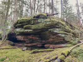 Ligne Maginot - HAUSBERG - (Abri) - L'abri sous roche