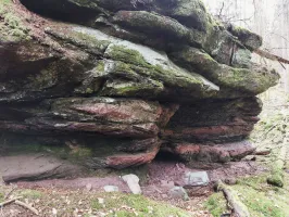 Ligne Maginot - HAUSBERG - (Abri) - L'abri sous roche