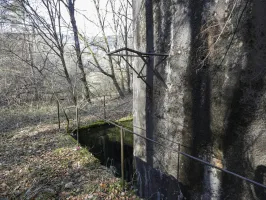 Ligne Maginot - RAMSTEIN OUEST - (Casemate d'infanterie - Simple) - Le support du projecteur.