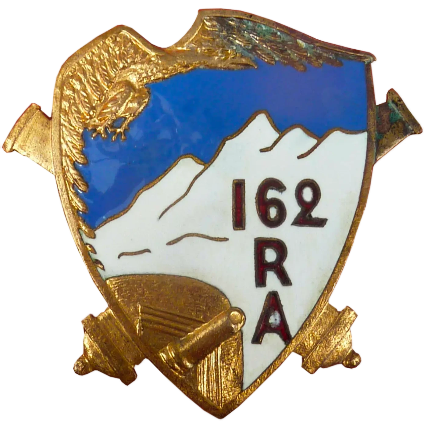 Ligne Maginot - Insigne du 162° RAP - 