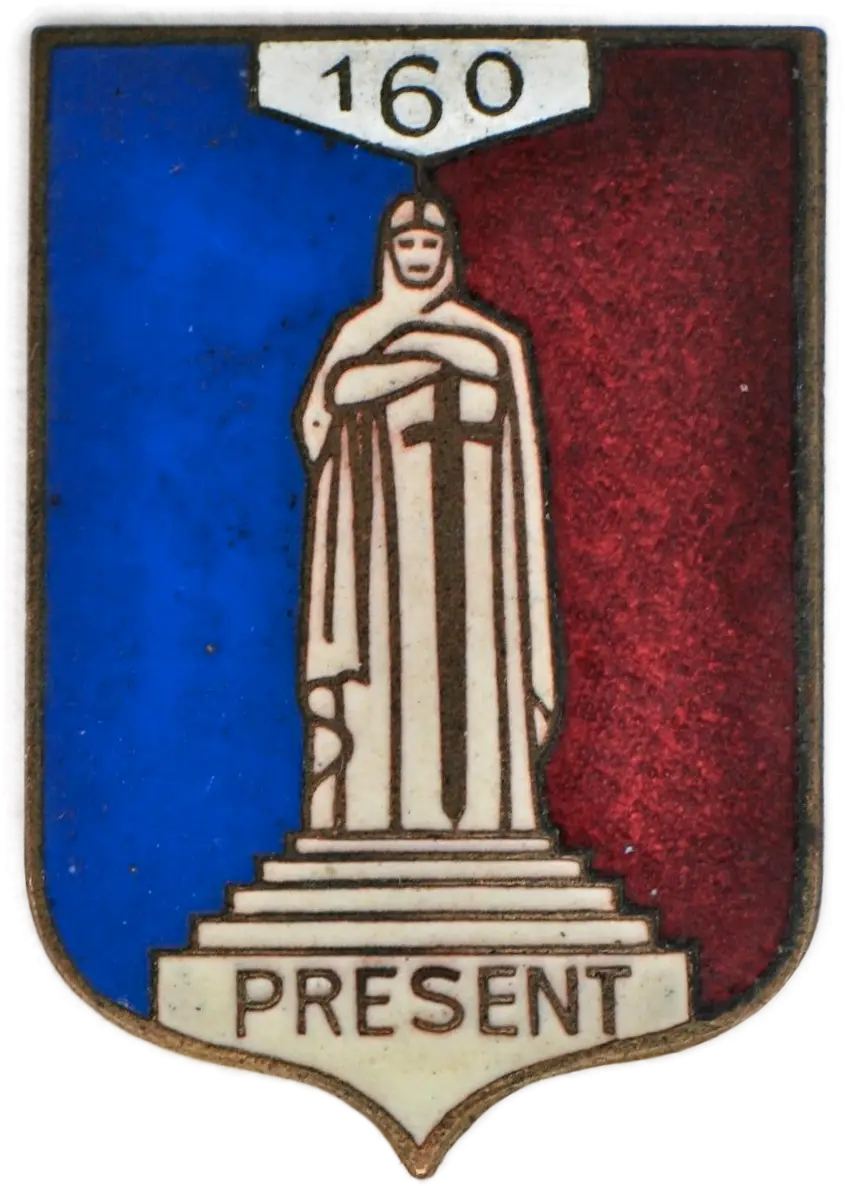 Ligne Maginot - Insigne du 160e RAP - 