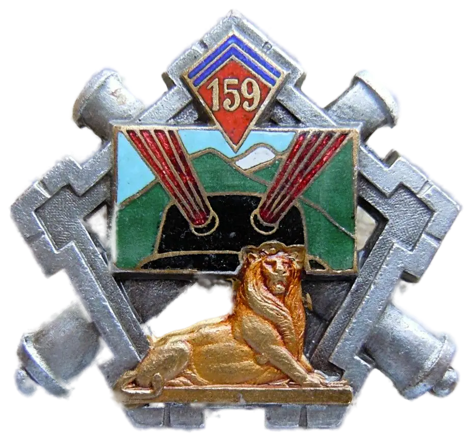 Insigne du 159° Régiment d'Artillerie de Position