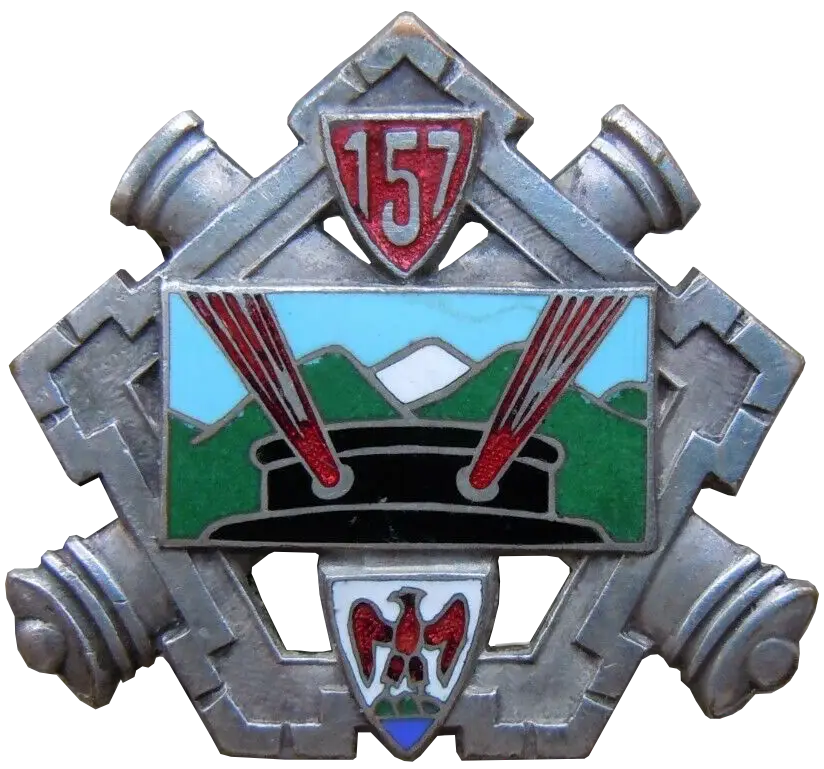 Insigne du 157° Régiment d'Artillerie de Position