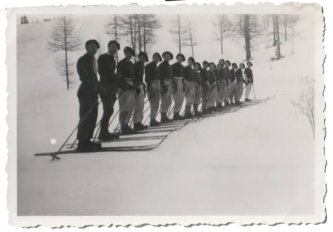 Ligne Maginot - 73° Bataillon Alpin de Forteresse (73° BAF) - Entrainement dans les années 1936 1937 dans le secteur de Jausiers