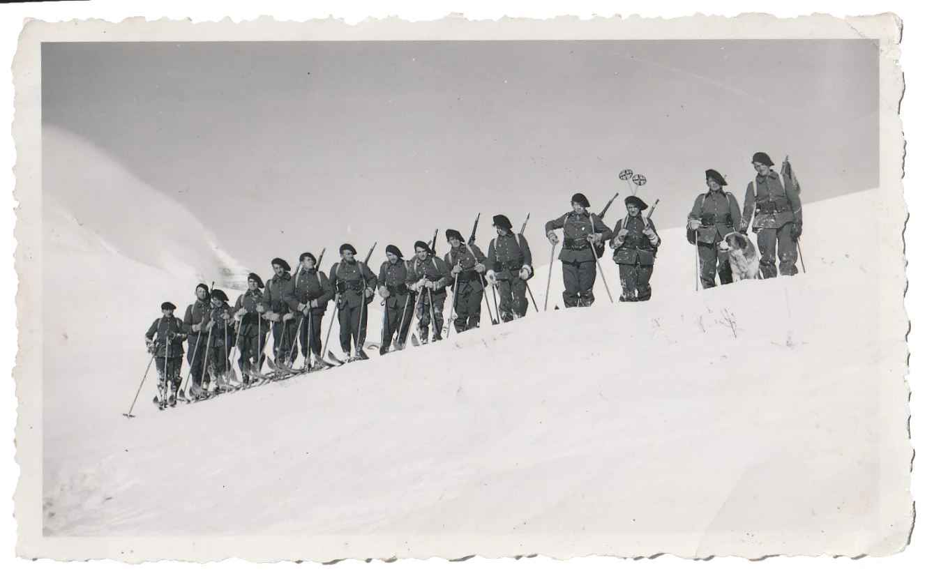 Ligne Maginot - 73° Bataillon Alpin de Forteresse (73° BAF) - Entrainement dans les années 1936 1937 dans le secteur de Jausiers