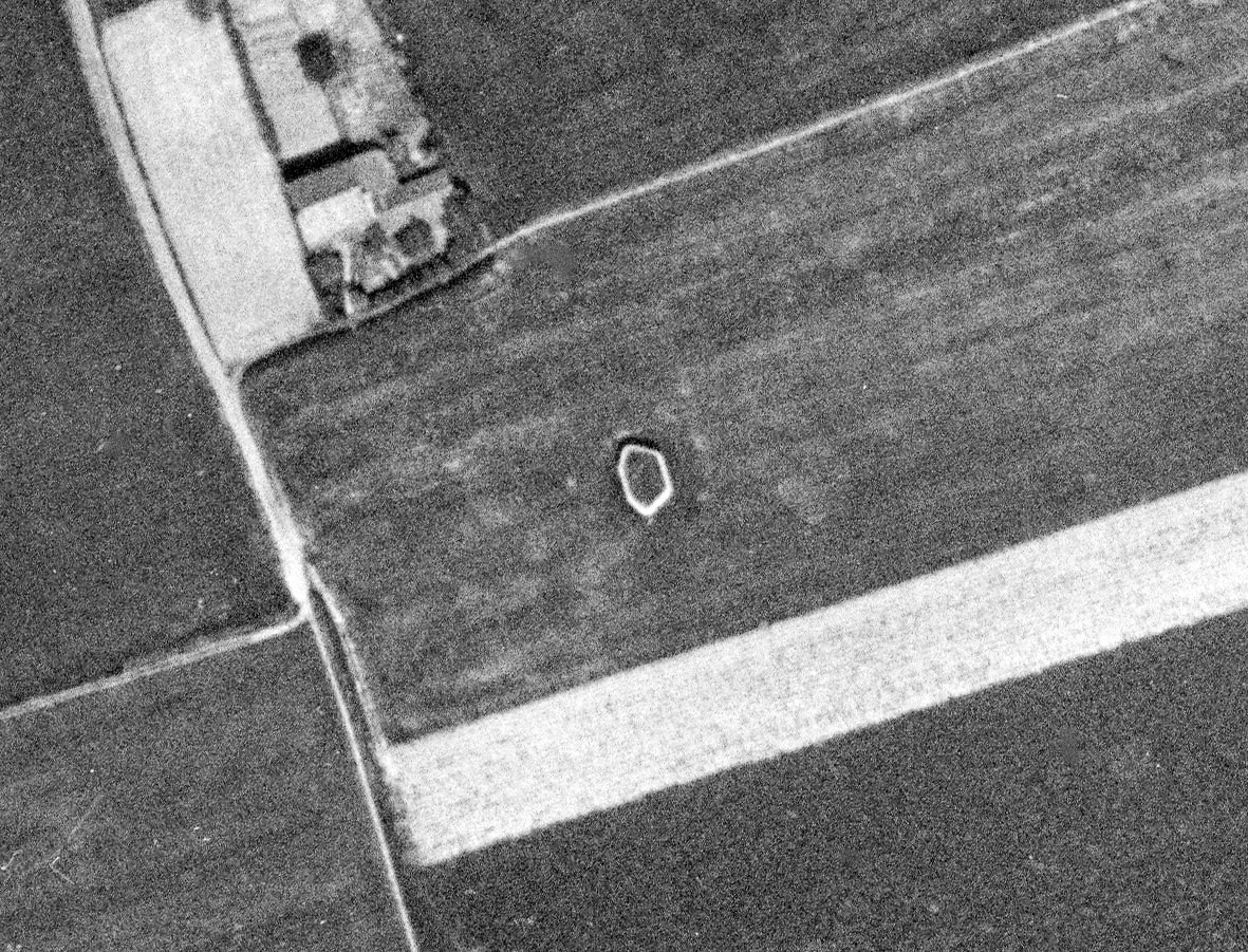 Ligne Maginot - B255 - TRIEZ CAILLOUX - (Blockhaus pour canon) -  - IGN - Géoportail 1951