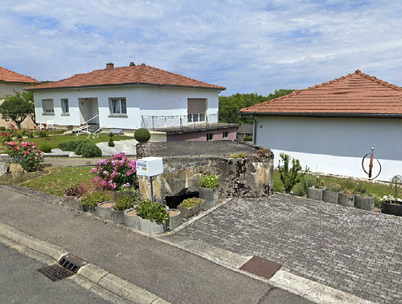Ligne Maginot - ROUHLING OUEST - (Blockhaus pour arme infanterie) -  - GoogleEarth Streetview