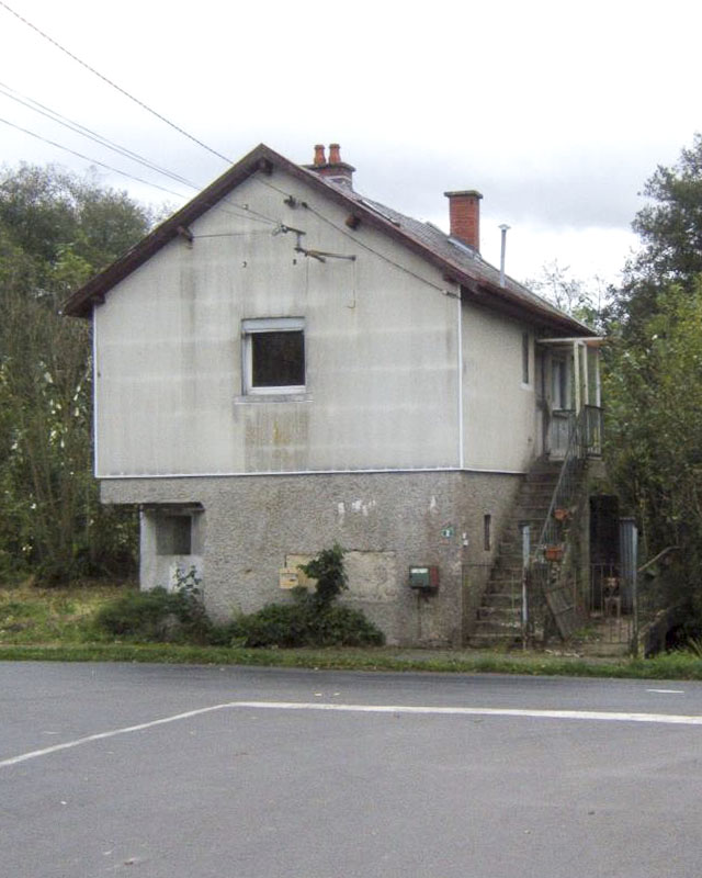 Ligne Maginot - MF n°17 - Vue depuis la route d'accès de Messincourt de la MF N° 17