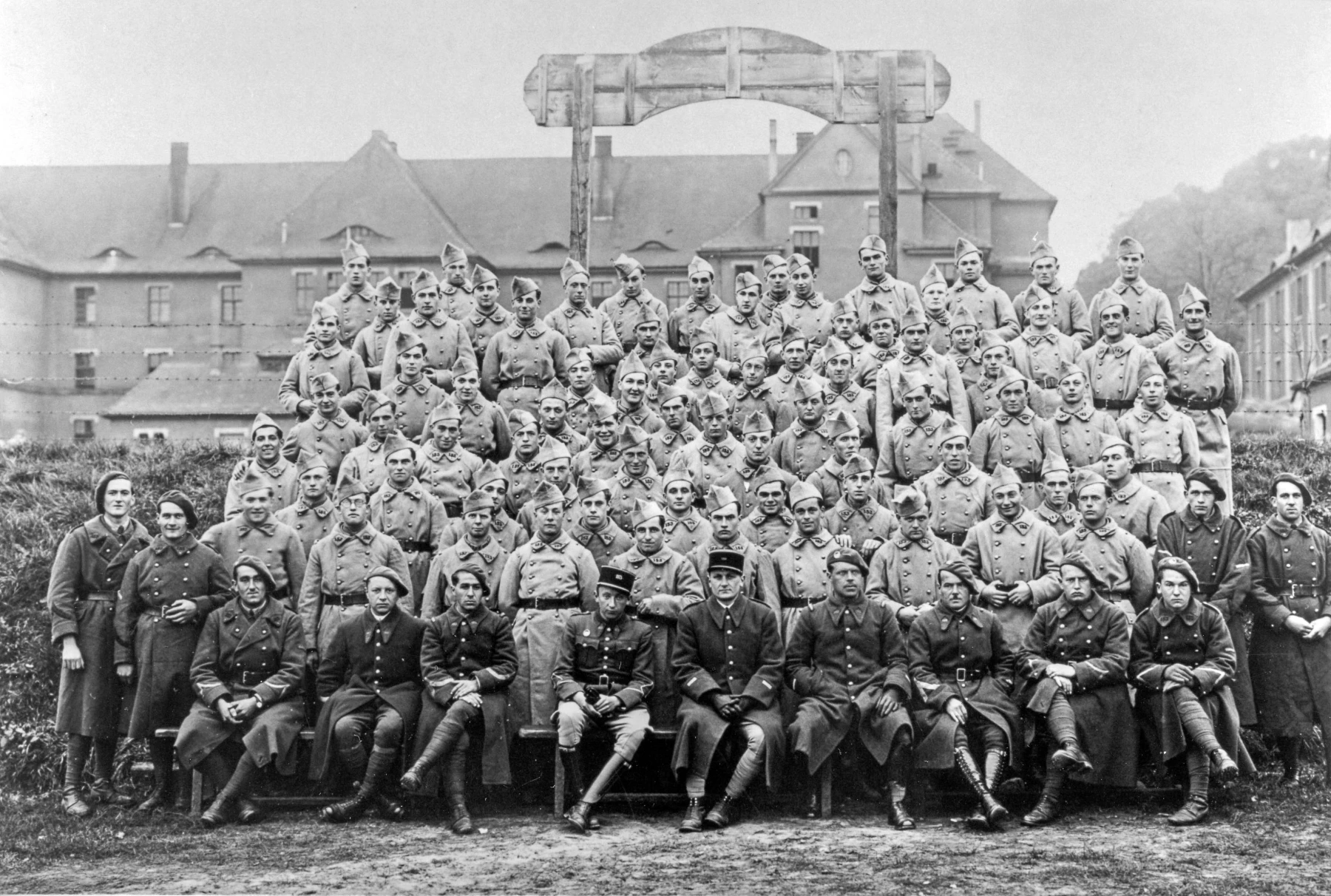 Ligne Maginot - 153° Régiment d'Infanterie de Forteresse (153° RIF) - La CM9 du 153° RIF caserne Jouart