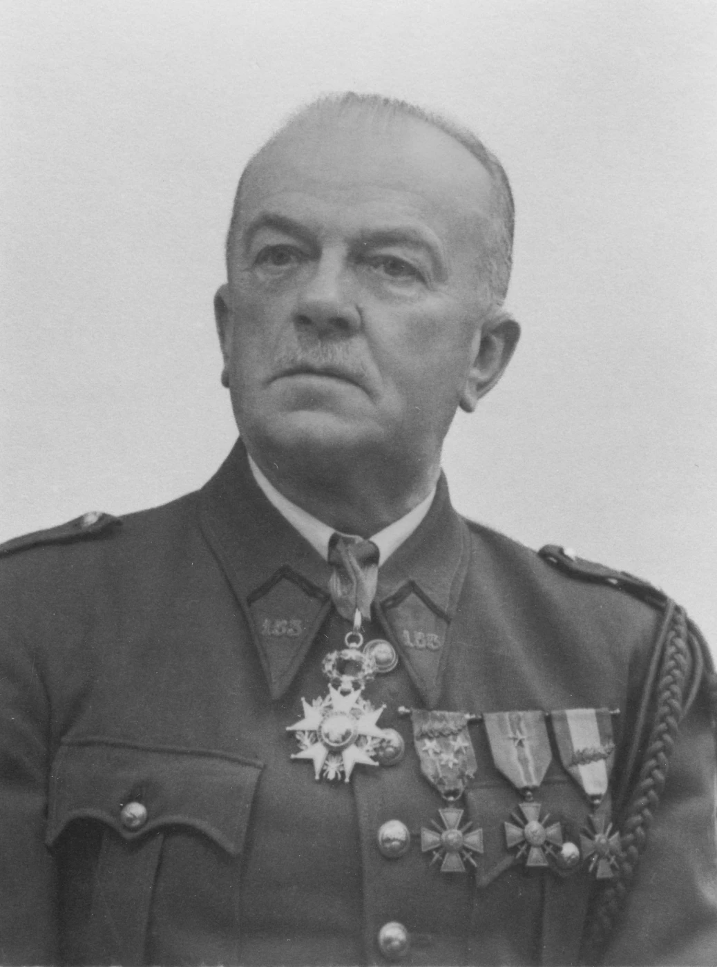 Ligne Maginot - SIMSERHOF - (Ouvrage d'artillerie) - Le Lt Col Paul Bonlarron, commandant l'ouvrage du Simserhof en mai 1940 - Inconnu