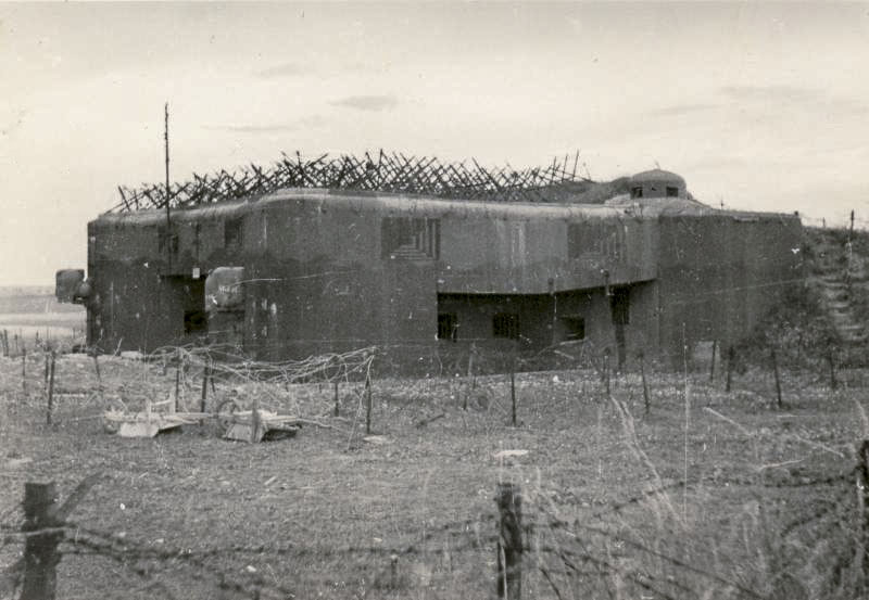 Ligne Maginot - MORFONTAINE - C14 - (Casemate d'infanterie - Double) - Vue de la casemate en 1940 - Inconnu