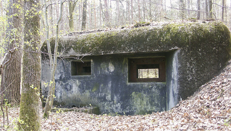 Ligne Maginot - Vue extérieure - Vue coté créneaux de tir - Pascal LAMBERT