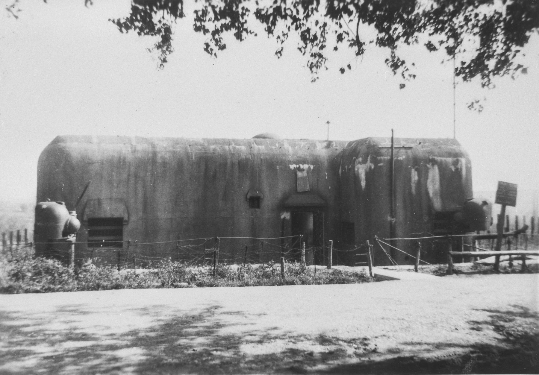 Ligne Maginot - BREMMELBACH NORD - C6 - (Casemate d'infanterie - Double) - Vue de la casemate  - Inconnu