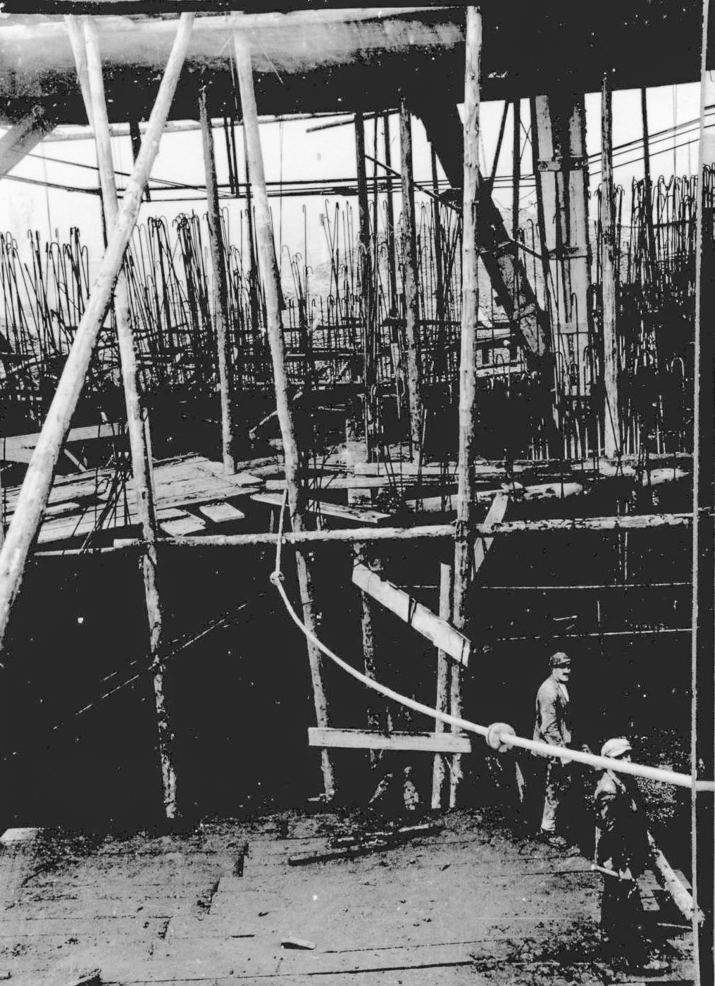 Ligne Maginot - BREMMELBACH NORD et SUD - Chantier de construction de l'ouvrage de Bremmelbach
Entreprise Dietsch
Les fouilles - Inconnu