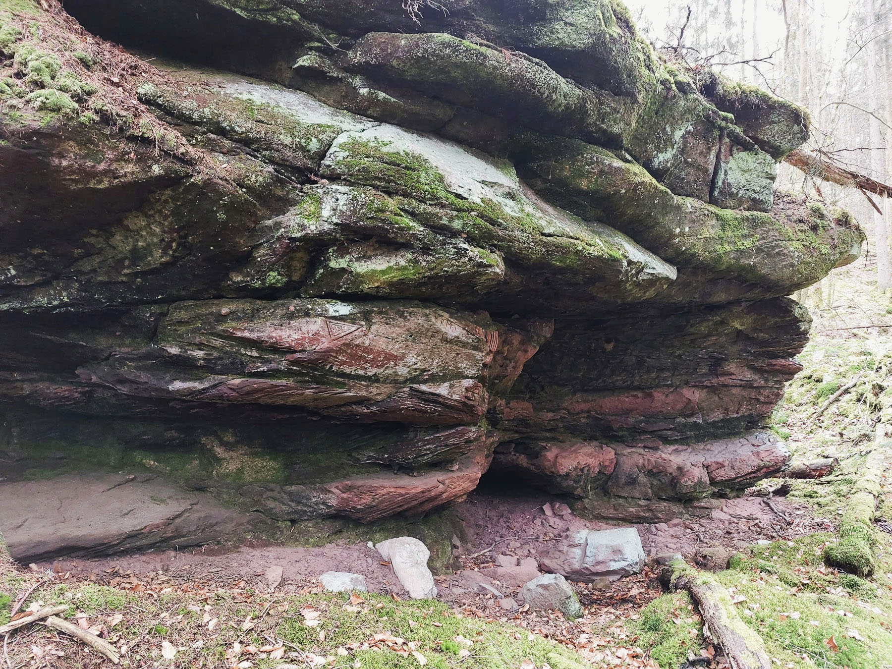 Ligne Maginot - HAUSBERG - (Abri) - L'abri sous roche - Gregory Fuchs