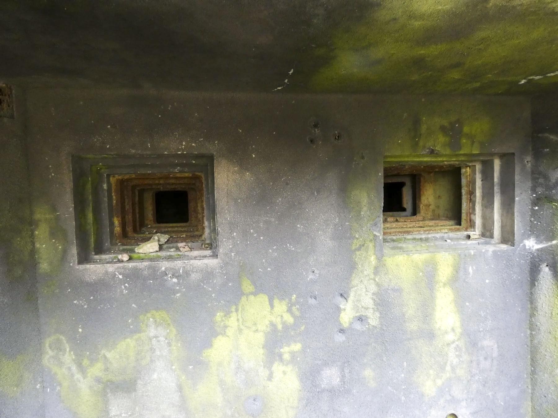 Ligne Maginot - RAMSTEIN OUEST - (Casemate d'infanterie - Simple) - Les créneaux JM et AC47. - STENGER Mathieu