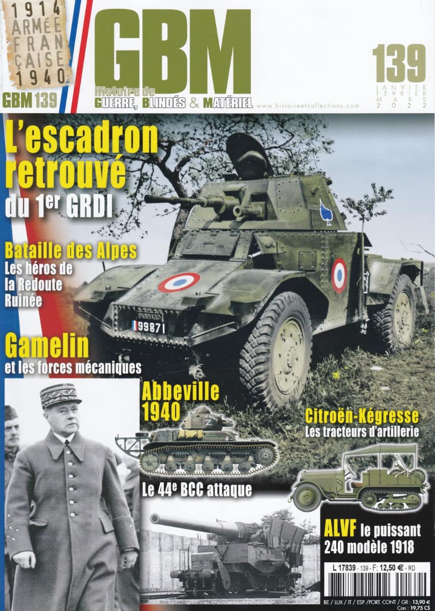 GBM 139 - Bataille des Alpes - Les héros de la Redoute Ruinée - Laurent Demouzon