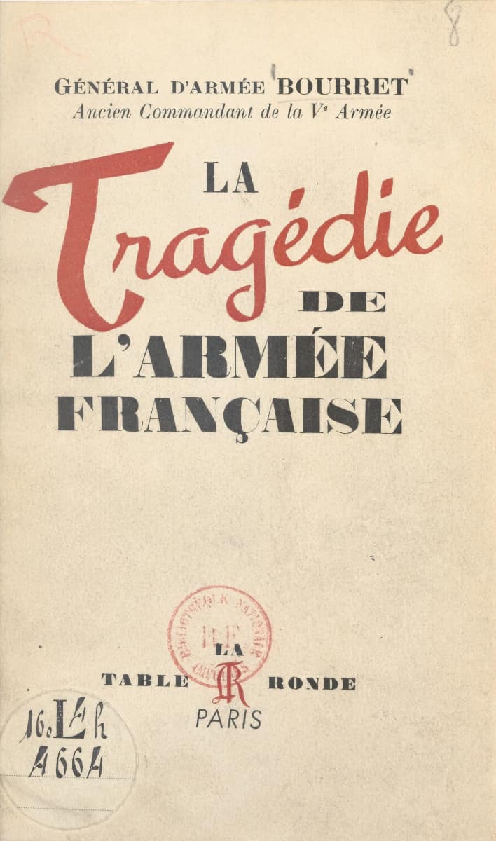 Livre - La tragédie de l