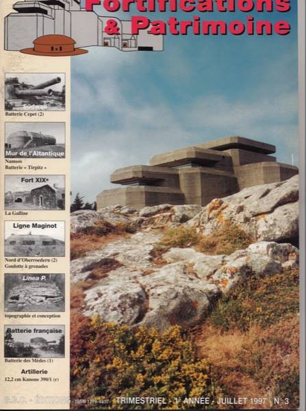 Livre - Fortifications & patrimoine n°3 (Collectif) - Collectif