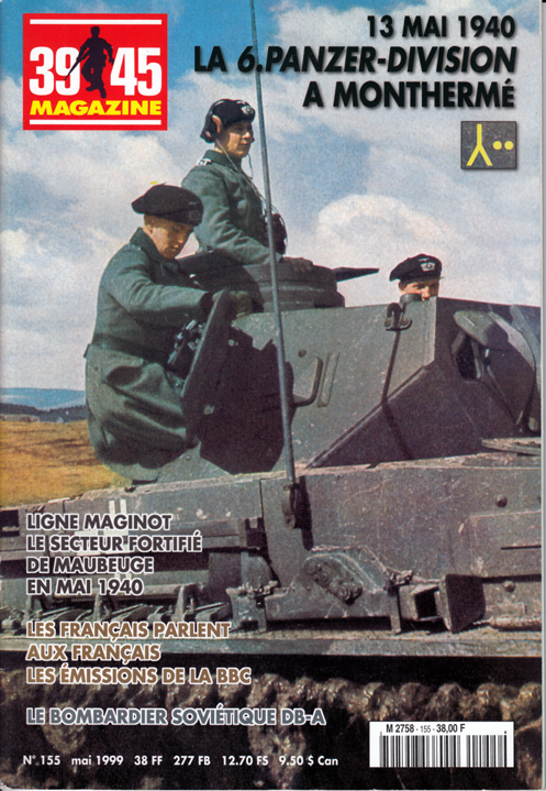 39-45 magazine n° 155 - Le Secteur Fortifié de Maubeuge face à l