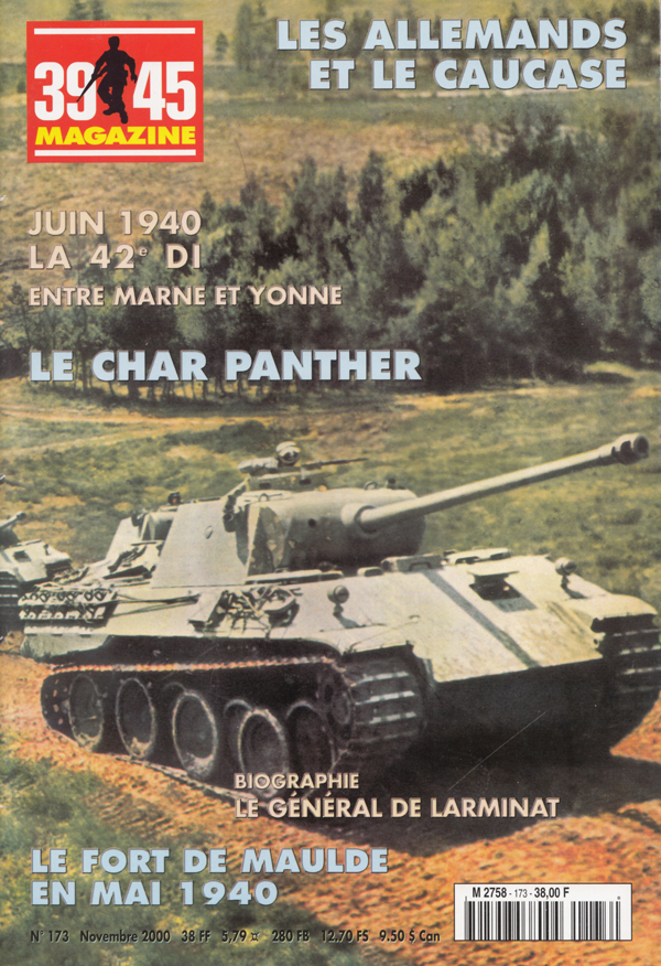 39-45 magazine n°173 - Le fort de Maulde Centre de résistance organisé ou simple ligne de blocs? (pages 52 à 60) - DEPRET Julien